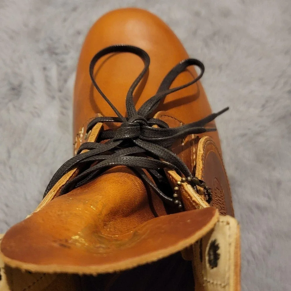 Wolverine 1000 Mile Boots Mens 13 Brown Buffalo Trace Chukka Made USA Lace Up